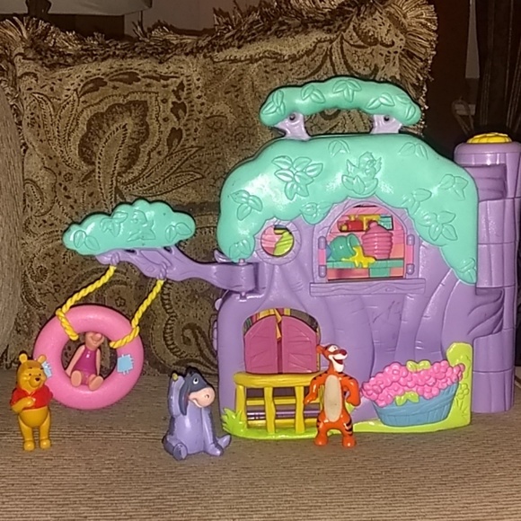 winnie the pooh treehouse bath toy